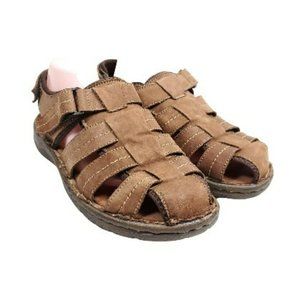 Propet | Shoes | Propet Fisherman Sandals Mens Size Eee Wide Brown Leather  | Poshmark